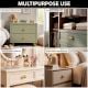 6 Pieces Golden Bee Aluminium Drawer Knob