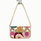 Luxury Colorful Floral Beaded Handbag Designer Women Shoulder Bag