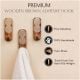Wooden Decorative Adhesive Wall Hook
