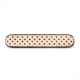 Handcrafted Wooden Drawer Handle with Geometric Inlay In Pair (8 Inch)