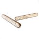 Handmade Wooden Dresser Handle with Geometric Inlay In Pair (12 Inch)