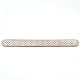 Wooden Drawer Handle with Geometric Inlay In Pair (18 Inch)