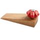2 Pieces Red Golden Leaf Big Ceramic Wooden Door Stopper