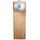 2 Pieces Silver Round Ceramic Wooden Door Stopper