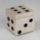 Handcrafted Silver Dice Design Storage Box Keepsake