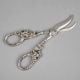 Handcrafted Silver Grape Shears Vintage Fruit Scissors