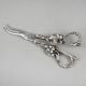 Handcrafted Silver Grape Shears with Stainless Steel Blade
