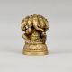 Handcrafted Brass Panchmukhi Ganesha Murti Ganpati Idol