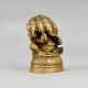 Handcrafted Brass Panchmukhi Ganesha Murti Ganpati Idol