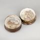 Handcrafted Brass Dabbi Storage Box Vintage Container