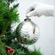 Silver Vintage Mercury Glass Christmas Ornament