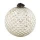 Silver Vintage Mercury Glass Christmas Ball Ornament