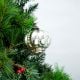 Silver Style Dome Mercury Glass Christmas Ornament