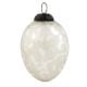 Silver Vintage Mercury Glass Christmas Ornament