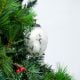 Silver Vintage Mercury Glass Christmas Ornament