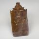 Handcrafted Vintage Silver Plated Copper Comb Holder Wall Hanging