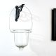 Clear Glass Hanging Tealight Candle Holder
