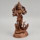 Handcrafted Copper Durga Mahishasura Mardini Idol Statue
