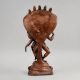 Handcrafted Copper Vishnu Lakshmi Sheshnag Idol Statue