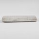 Vintage Sterling Silver Travel Clock Cigarette Case with Hallmark 925