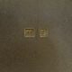 Vintage Hallmarked Sterling Silver Monogram Cigarette Case