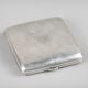 Vintage Hallmarked Sterling Silver Monogram Cigarette Case