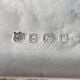Vintage Hallmarked Sterling Silver Monogram Cigarette Case