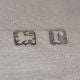 Vintage Hallmarked Sterling Silver Monogram Cigarette Case