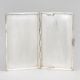 Vintage Hallmarked Sterling Silver Cigarette Case with B.S.S. Monogram