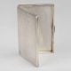 Vintage Hallmarked Sterling Silver Cigarette Case with B.S.S. Monogram