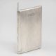 Vintage Hallmarked Sterling Silver Cigarette Case with B.S.S. Monogram