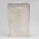 Vintage Hallmarked Sterling Silver Cigarette Case with B.S.S. Monogram