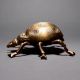 Handmade Vintage Brass Ladybug Ashtray for Decoration