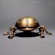 Handmade Vintage Brass Ladybug Ashtray for Decoration