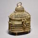 Handcrafted Brass Jewelry Box in Vintage Finish with Jali Work