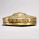 Rajasthani Art Handmade Brass Glass Round Box for Decoration