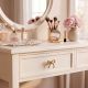 6 Pieces Handmade Gold Vintage Aluminium Bow Cabinet Knobs