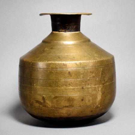 Vintage Handcrafted Brass Traditional Water Pot