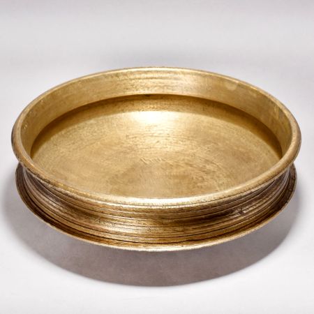 Brass Handcrafted Urli from South India for Decoration