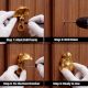 Handmade Rustic Brass Frog Door Knocker