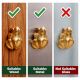 Handmade Rustic Brass Frog Door Knocker