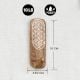 6 Pieces Wooden Decorative Adhesive Wall Key And Towel Holder