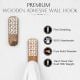 6 Pieces Handcrafted Wooden Adhesive Wall Hooks