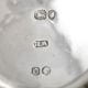 Vintage Hallmarked Sterling Silver Floral Engraved Mug Cup