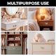 6 Pieces Mother of Pearl and Brass Butterfly Kitchen Cabinet Knob