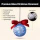 Handcrafted Multicolor Glass Christmas Ornament For Home Decor