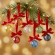 Multicolor Handcrafted Glass Christmas Ball Ornaments