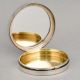 Gieves Ltd RAF Wings Silver and Enamel Compact Mirror