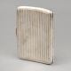 W&Co Ltd Sterling Silver Enamel Lady and Dog Cigarette Case