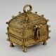 Handcrafted Brass Tribal Storage Chest Vintage Decorative Box